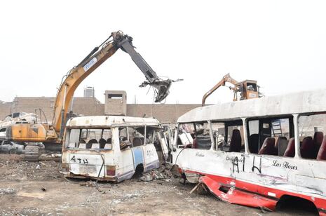 ATU intensifica retiro de transporte informal y ya chatarreó más de un centenar de vehículos