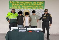 La Libertad: Menores cayeron con dos artefactos explosivos