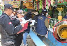 Huancayo: En operativo a juguerías encuentran cucaracha sumergida en lata de conserva
