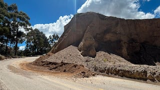 Junín: Nuevo sismo vuelve a afectar las vías de ingreso a distrito de Chicche