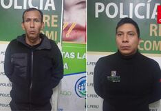 Dos serenos de Huancayo fueron detenidos por presunto hurto de celular a un joven ebrio