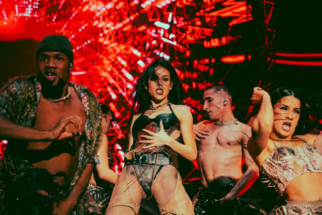 Danna llegó a Lima con su tour internacional 'DANNA L!IVE'. (Fotos: Julio Cabana)