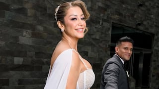 Karla Tarazona y Christian Domínguez se casaron: Así fue la celebración de los novios en Huaral (VIDEO)