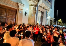 Piura: En una vigilia claman la inocencia del esposo de la pediatra asesinada a balazos