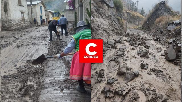 Arequipa: Huaico daña varias calles y vías del distrito de Alca en La Unión (FOTOS)