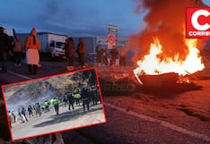 Acolla ardió en su aniversario por bloqueo de carretera Jauja - Tarma