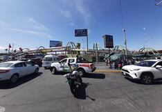 Congestión vehicular por el cambio de sentido de vía frente al terminal de Arequipa (VIDEO)
