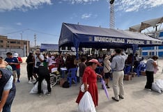 Municipalidad de Trujillo entrega canasta con víveres a más de 2 mil personas de Omaped