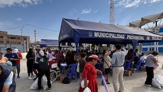 Municipalidad de Trujillo entrega canasta con víveres a más de 2 mil personas de Omaped