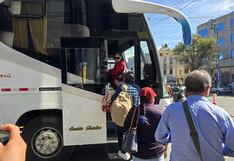 Arequipa: Decenas de personas se trasladan al Santuario de la Virgen de Chapi (VIDEO)