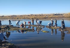 Puno: Cientos de familias recogen piedrecillas en los ríos y participan de la tradicional ch’alla