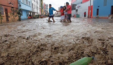 El Niño: región La Libertad tiene 15 distritos en riesgo muy alto