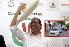 Roberto Sánchez realizó actividades proselitistas en vehículos de propietarios cuestionados