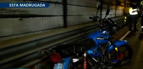 Costa Verde: Accidente en la bajada Balta deja un herido y expone presuntos piques ilegales