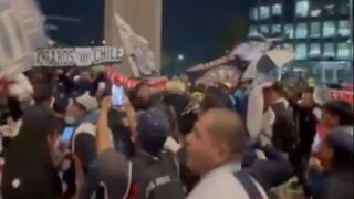 Alianza Lima recibió el aliento de su hinchada: así el banderazo en Chile (VIDEO)