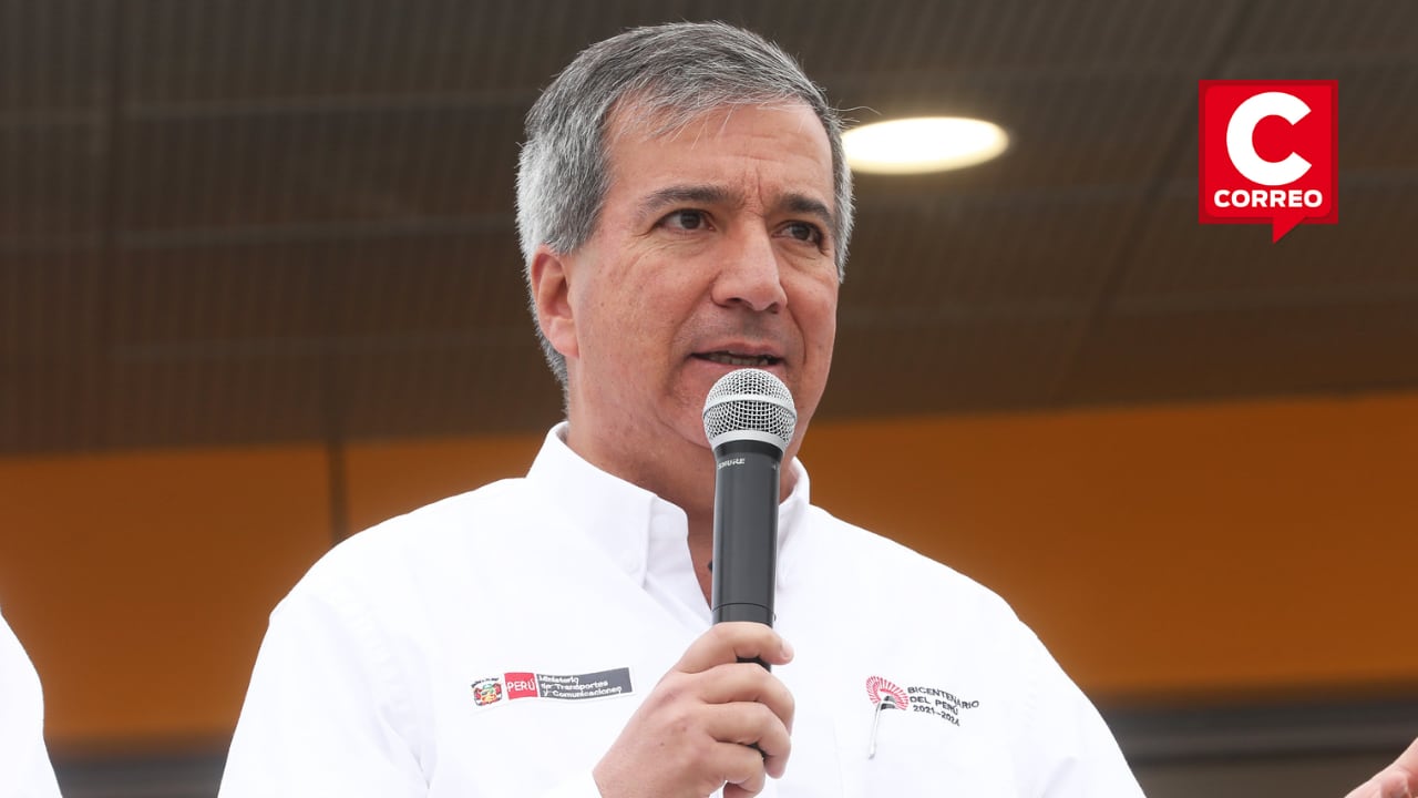 Ministro de Transporte y Comunicaciones, Raúl Pérez Reyes.