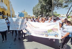 Ica: choferes de tubulares protestan y piden operar en el circuito del balneario de Huacachina