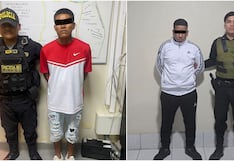Policía captura a “Yiyo” y “Canevo” con requisitorias vigentes en Pisco