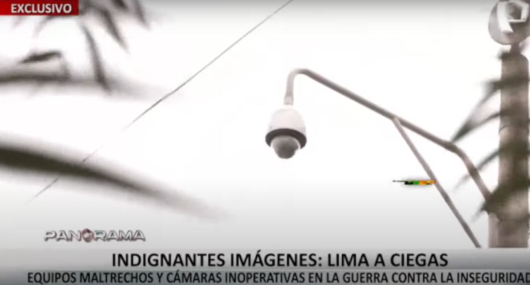 Cámaras inoperativas en Lima