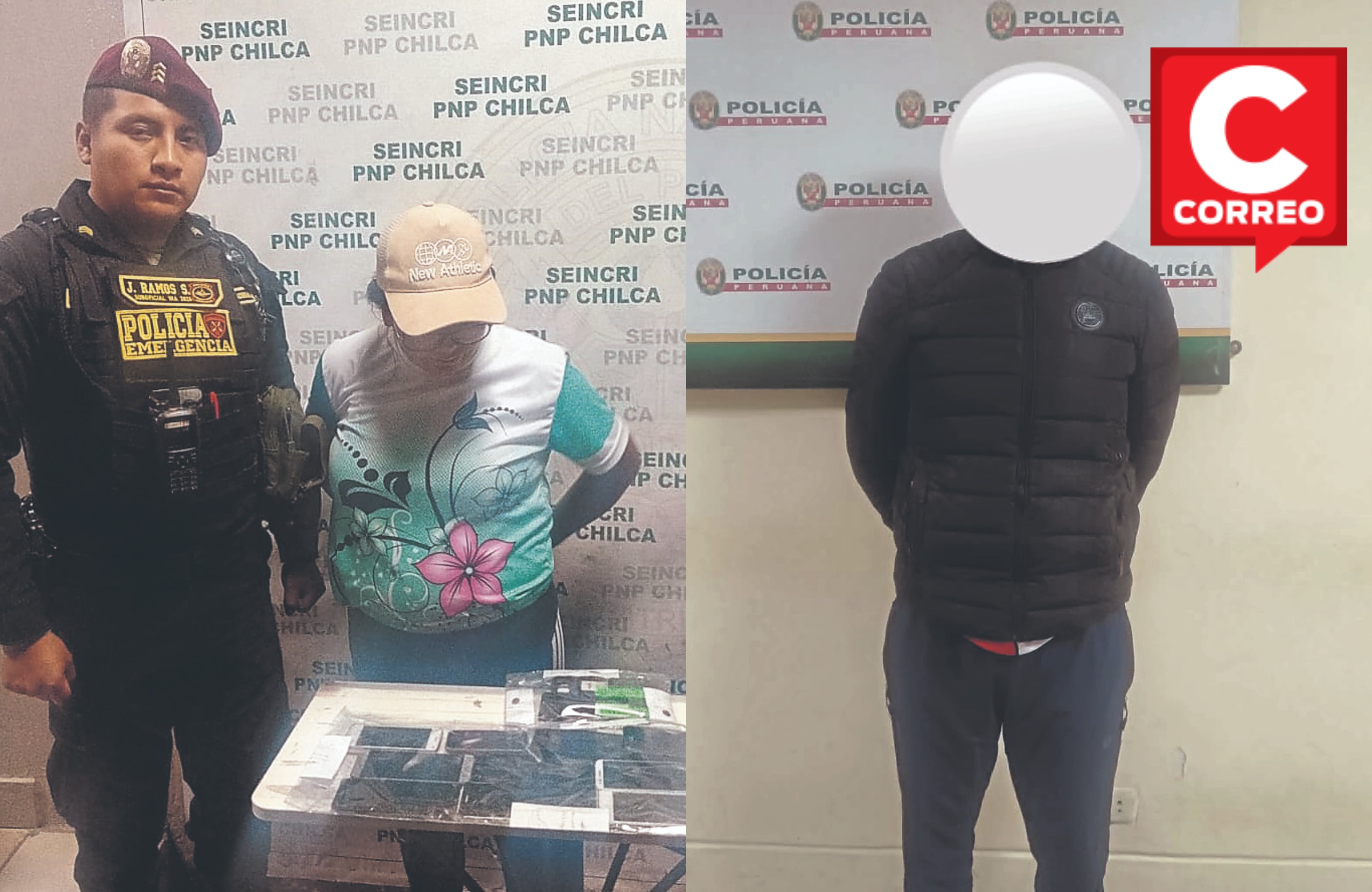 Huancayo: Caen comerciantes en "Mercado negro ambulante" de celulares hurtados