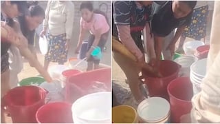 Ica: vecinos de Santiago denuncian cuatro días sin agua y se enfrentan por abastecimiento