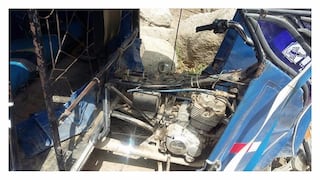 Trujillo: Serenos de Laredo encuentran mototaxi abandonada 