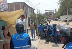 Piura: Fiscalizadores recuperan la Av. Don Bosco invadida por el comercio ambulatorio