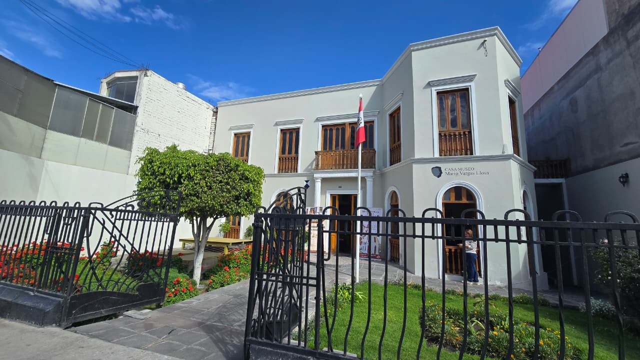 La Casa Museo Mario Vargas Llosa. (Foto: Yunsu Pariapaza/@photo.gec)