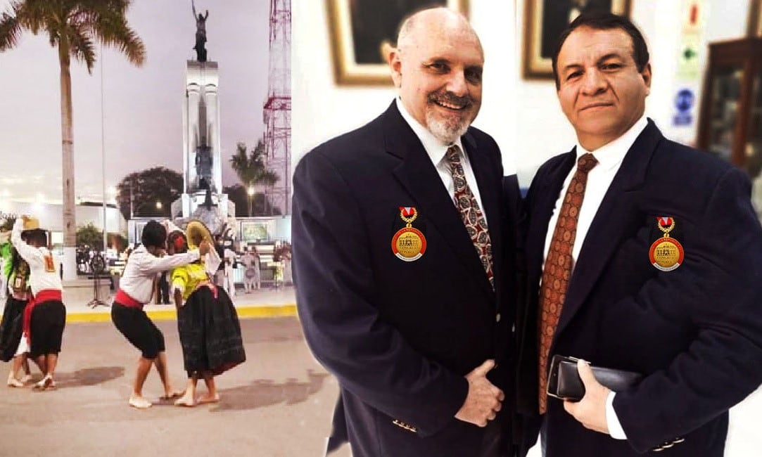 Creadores Luis Fernando Parra y Gonzalo Higueras reconocidos por el Congreso de la República.