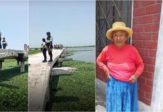 Pisco: adulta mayor desaparece y tres días después es hallada sin vida cerca al mar