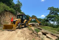Piura: Ejecutan trabajos ante emergencias viales en tramo Piedra El Toro – Bocanegra