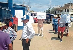 Moradores del A.H Víctor Raúl claman por agua en Piura