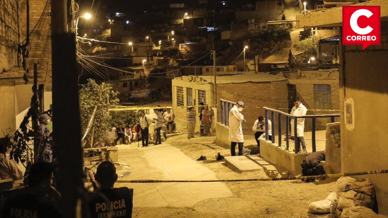 Puente Piedra: Dos jóvenes fueron asesinados frente a una loza deportiva.
