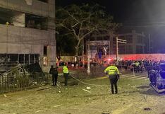 Delincuentes detonan explosivo en la sede del Ministerio Público de La Libertad (VIDEO)