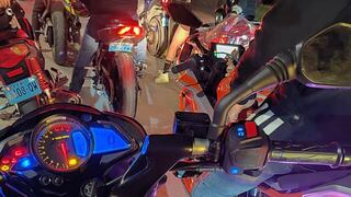 Huánuco: motociclistas celebran suspensión temporal de normas sobre cascos y chalecos