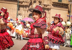 Fiestas del Cusco: Así fue el gran desfile de instituciones públicas en la plaza mayor (FOTOS)