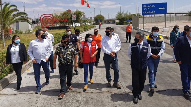 Comisión técnica del Mincetur llegó a Tacna por reapertura de frontera 