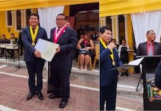 Pisco: rector de la Unica, Dante Calderón, es reconocido como huésped ilustre de Huancano