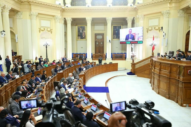 Senado aprueba con 35 votos facultades legislativas al Gobierno por 90 días (Foto: Antonio Melgarejo/GEC)