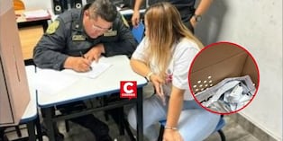 La Libertad: PNP detiene a fiscalizadora del JNE por destruir votos válidos durante el conteo. Composición: Diario Correo.