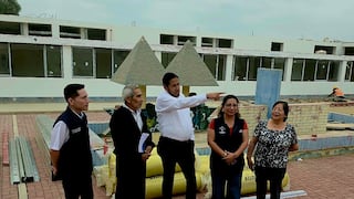 La Libertad: Inspeccionan avances en obra de Policlínico de Chiclín