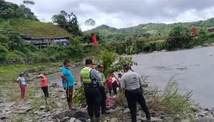 Por causas aún desconocidas, la canoa se volteó en la zona conocida como Primavera.
