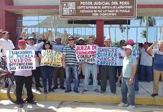 Lambayeque: Azucareros de AgroPucalá protestan por fallo de juez de Talara