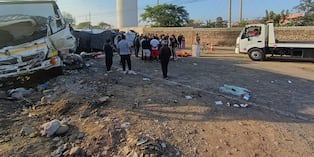 Accidente ocurrió en la carretera Panamericana Norte, a la altura del ingreso a Chiclín, en la provincia de Ascope.