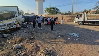 La Libertad: Choque de vehículos deja una persona fallecida