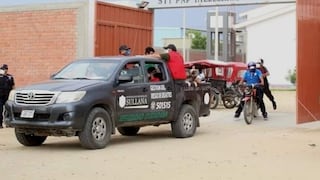 Sullana: Intervienen a dos sujetos cuando se robaban unos motores