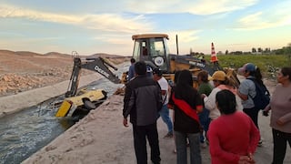 Arequipa: Albañil muere ahogado tras caer a canal de regadío