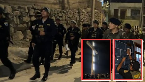 Trujillo: Policía ejecuta operativo en cerro de “Los Pulpos”