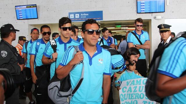 Llegó Sporting Cristal a la ciudad de Arequipa