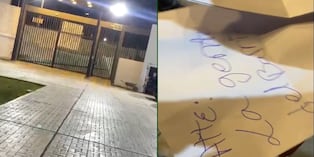 Atentado ocurrió la noche del viernes en el Complejo Deportivo El Imperio. Además, facinerosos dejaron dos manuscritos amenazante.